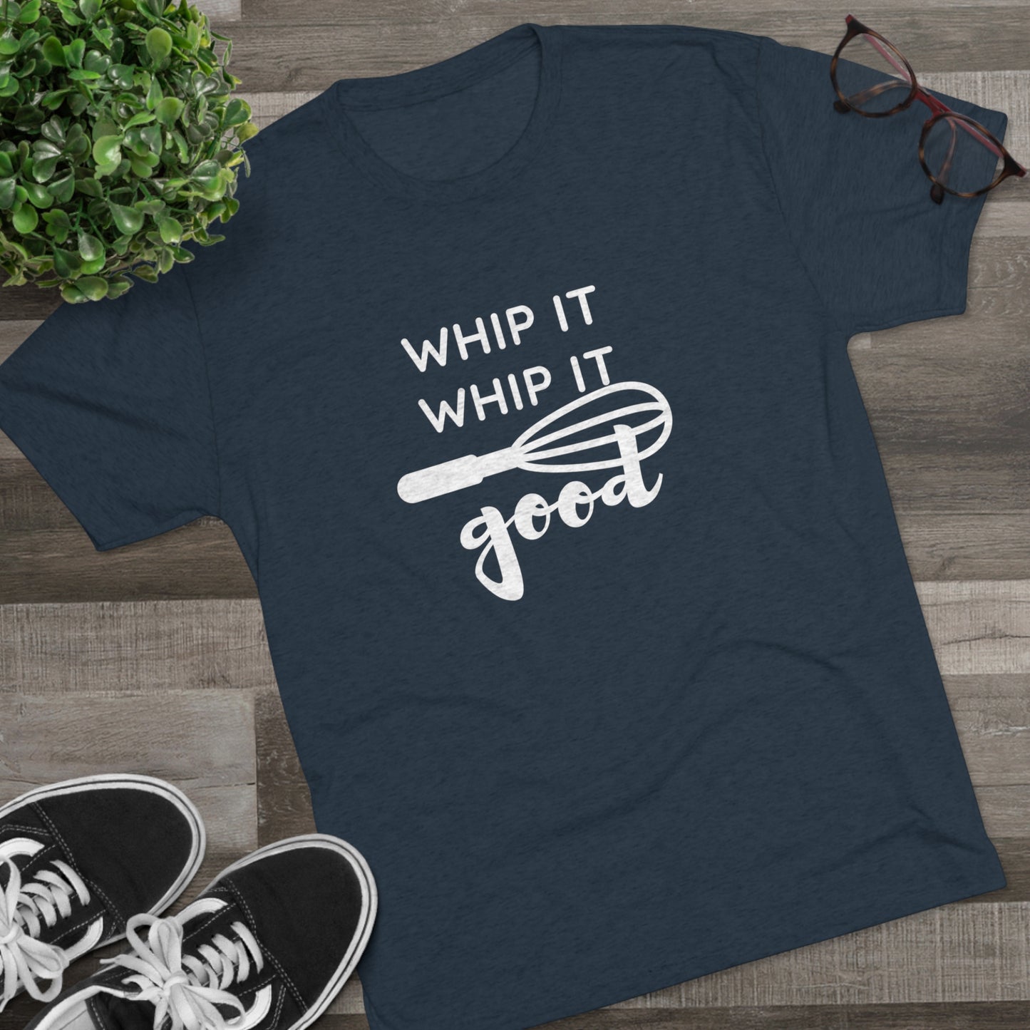 Whip it Good - Books & Cooks Unisex Tri-Blend Crew Tee