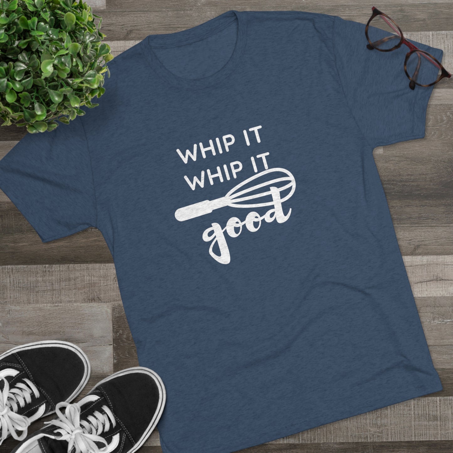 Whip it Good - Books & Cooks Unisex Tri-Blend Crew Tee